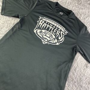 Wisconsin Timber Rattlers Shirt Mens Medium Black White Performance MiLB SGA